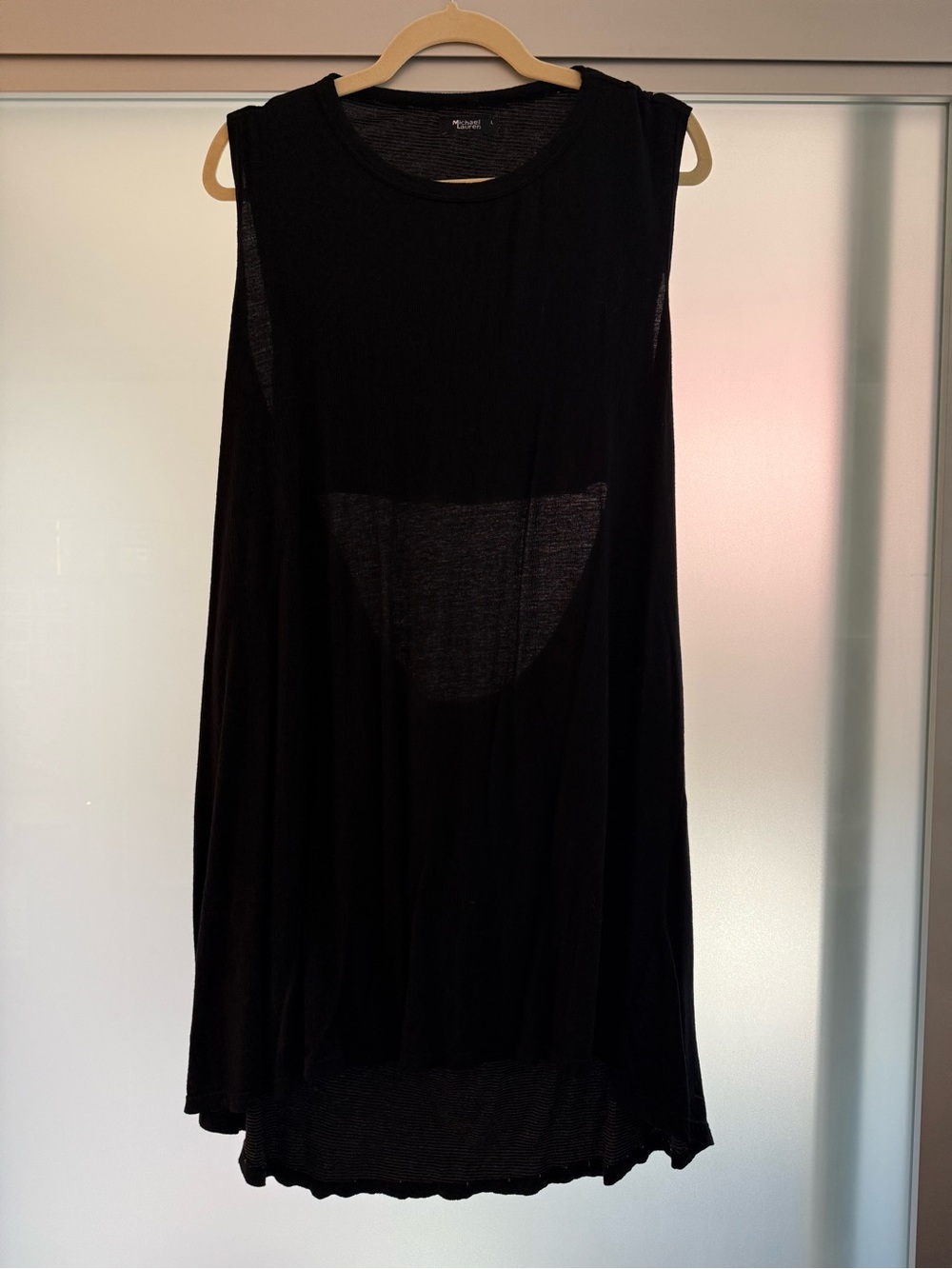 Michael Lauren Black Sleeveless Dress